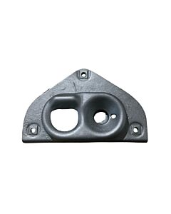 Volvo Bonnet lock plate 140+164+240+260 on the front Volvo part no 1202665