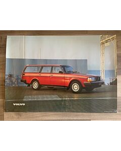 Poster Volvo 240, Reproductie Origineel, B1 Formaat 70 x 100 cm