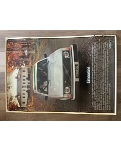 Poster Volvo 244 GL, Reproductie Origineel, B1 Formaat 70 x 100 cm