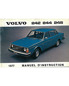 Volvo 242/244/245 Handleiding 1977 Frans