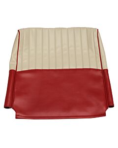 Bekleding PV544 stoelhoes rug rood-beige vinyl 25-144